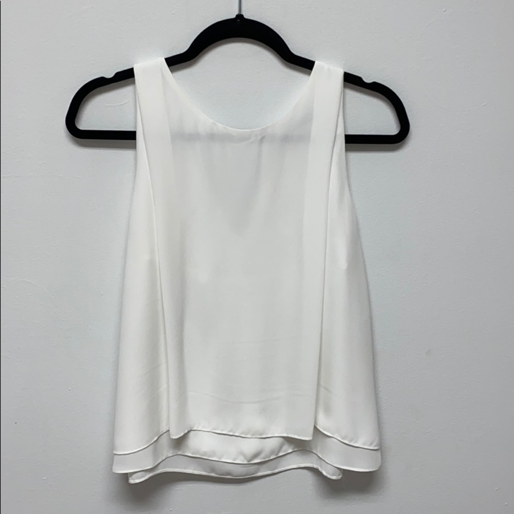 Zara Trafaluc Collection. Small. White tank top.